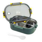 Φαγητοδοχείο 900ml με χώρισμα forest green