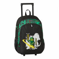 Τσάντα trolley δημοτικού ninjago green