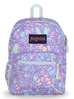 Τσάντα πλάτης cross town fluid floral pastel lila 26L