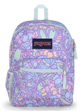 Τσάντα πλάτης cross town fluid floral pastel lila 26L