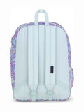 Τσάντα πλάτης cross town fluid floral pastel lila 26L