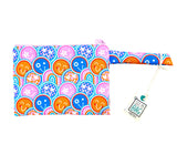 Pouch Αδιάβροχο See My Bag Rainbows Faces Small