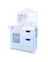 Ξύλινη κουζίνα Delft Blue