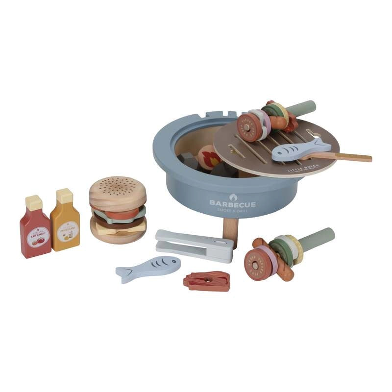 Ξύλινο σετ παιχνιδιού barbecue