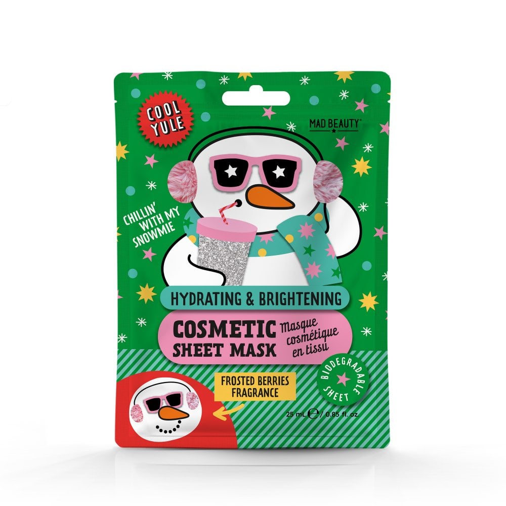Μάσκα Προσώπου Cool Yule Snow Man