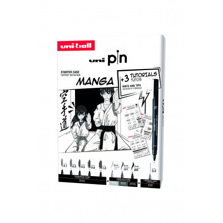 Σετ 8 Μαρκαδόροι Manga (+3 tutorials hints and tips)