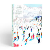 Ζωγραφική με Αριθμούς σε Καμβά Skiing Among Mountains