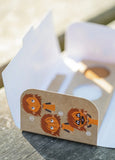 Σετ 3 χρώματα face painting pumpkin & skeleton