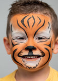 Σετ 4 χρώματα face painting tiger