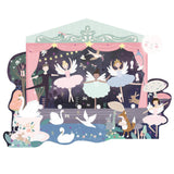 Παζλ σχηματικό η λίμνη των κύκνων 80 τεμάχια