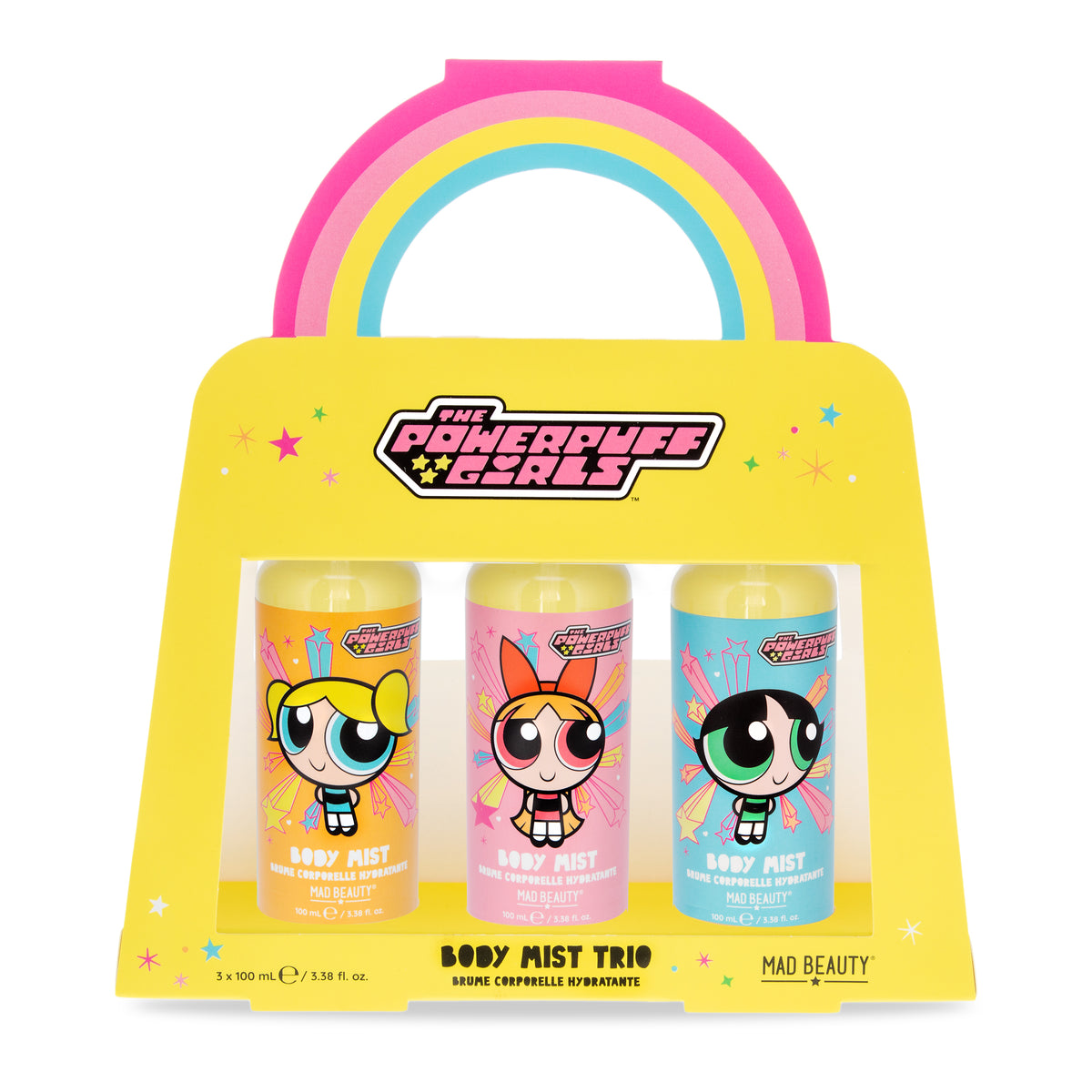 Σετ 3 Body Mist The Powerpuff Girls