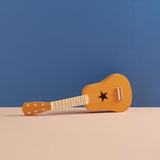 Ξύλινη κιθάρα κίτρινη