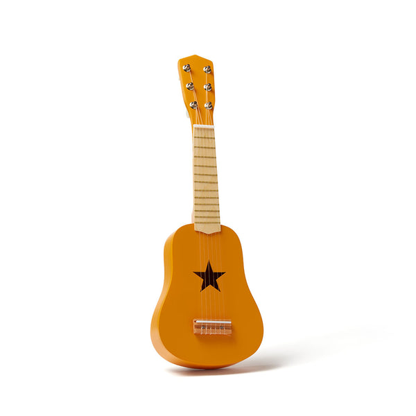 Ξύλινη κιθάρα κίτρινη