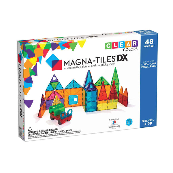 Magna-Tiles Μαγνητικό Παιχνίδι 48 κομματιών