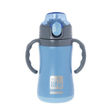 Παγούρι παιδικό θερμός με καλαμάκι blue 300ml