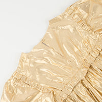 Χρυσό φόρεμα αγγέλου με ραβδί 3+ ετών