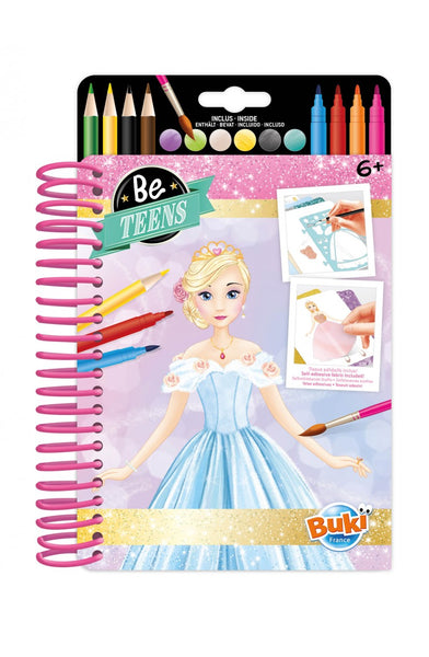 Fashion sketch book princess clothes Buki